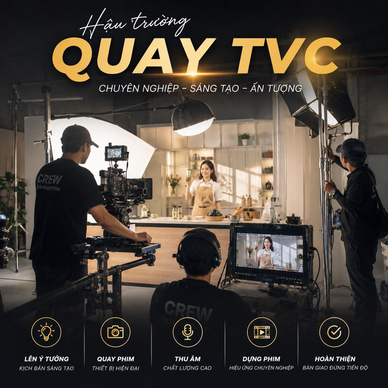 QUAY/ DỰNG VIDEO TRỌN GÓI TVC   (Chi phí tốt nhất)