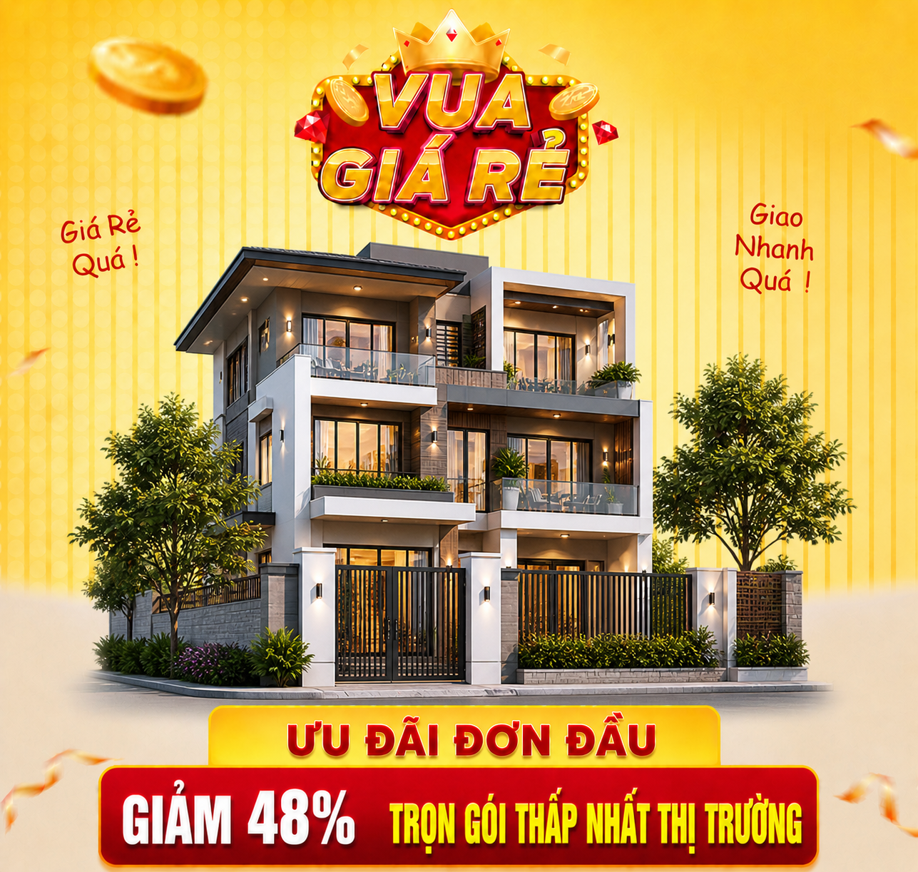 THIẾT KẾ | CẢI TẠO BIỆT THỰ, NHÀ PHỐ TRỌN GÓI giá rẻ