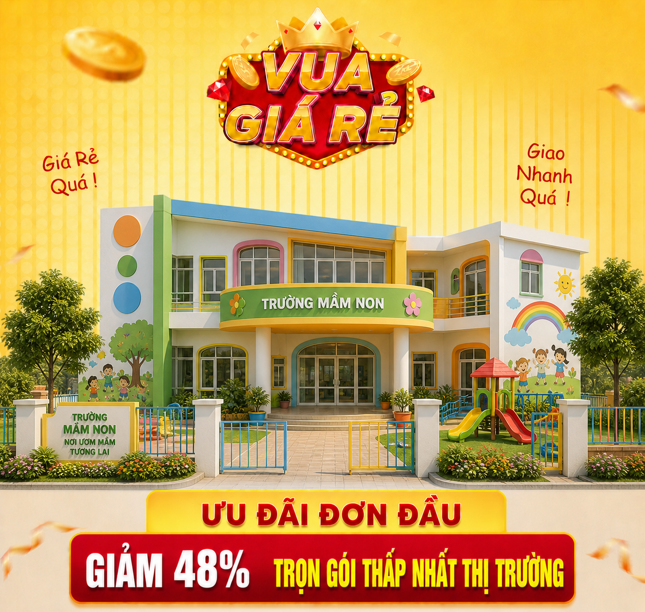 THIẾT KẾ | CẢI TẠO CÁC LOẠI TRƯỜNG HỌC TRỌN GÓI giá rẻ