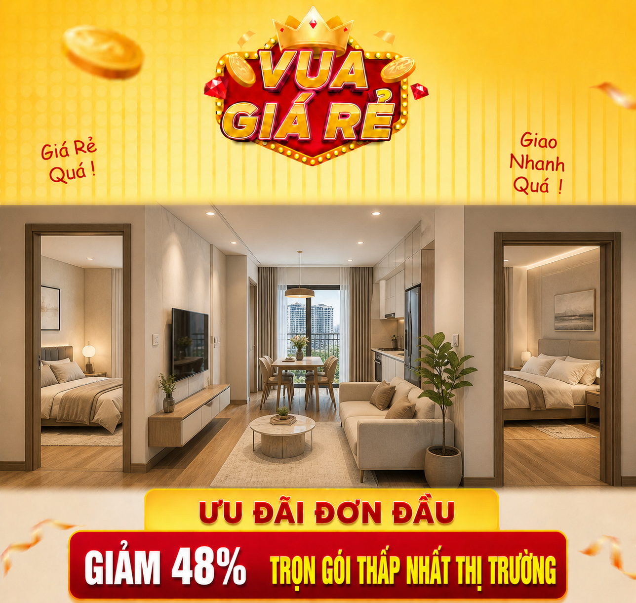 THIẾT KẾ | CẢI TẠO CHUNG CƯ TRỌN GÓI giá rẻ